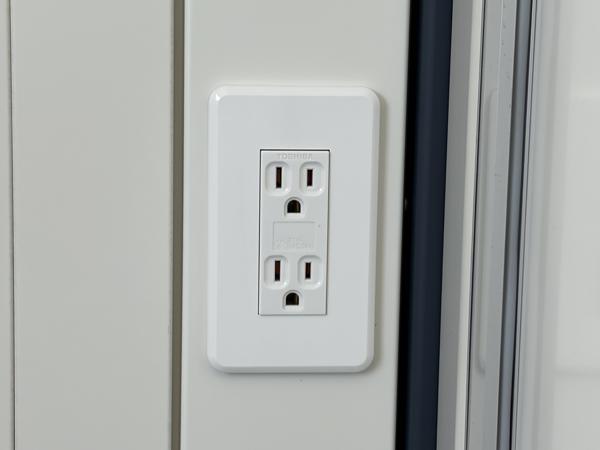 長崎県長崎店/展示場の新棟ユニットハウス・プレハブ・コンテナハウス47MSL(3.02坪)の各設備のコンセント