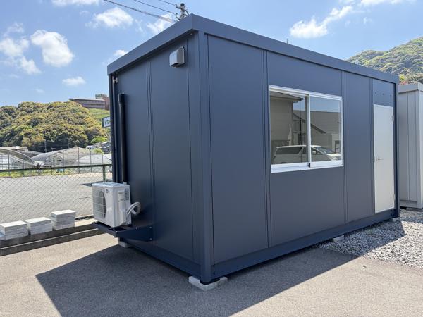 長崎県長崎店/展示場の新棟ユニットハウス・プレハブ・コンテナハウス47MSL(3.02坪)の本体の外観