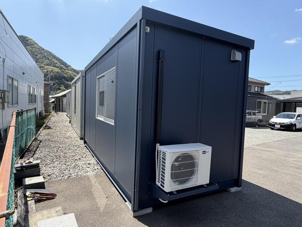 長崎県長崎店/展示場の新棟ユニットハウス・プレハブ・コンテナハウス47MSL(3.02坪)の本体の外観