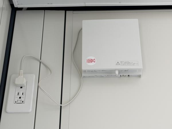 長崎県長崎店/展示場の新棟ユニットハウス・プレハブ・コンテナハウス47MSL(3.02坪)の各設備の換気扇