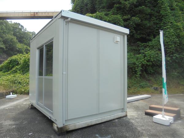 岡山県岡山営業所/展示場の中古ユニットハウス・プレハブ・コンテナハウスCT-32J(2.16坪)の本体の外観