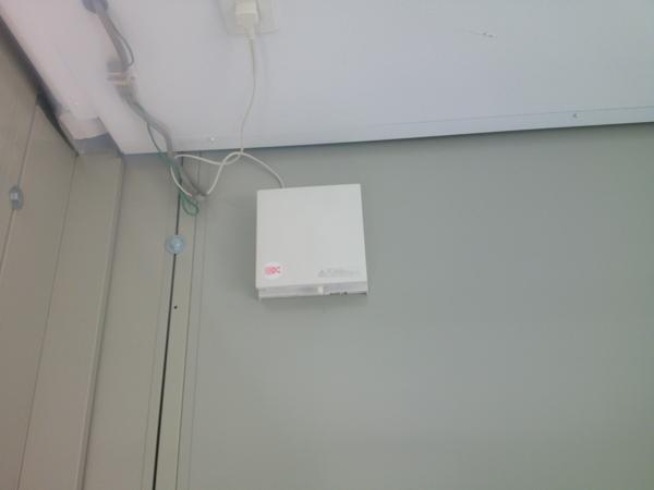 京都府木津川店/展示場の中古ユニットハウス・プレハブ・コンテナハウスCT-32J(2.16坪)の各設備の換気扇