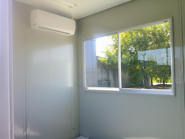 京都府木津川店/展示場の中古ユニットハウス・プレハブ・コンテナハウスCT-32J(2.16坪)の本体の内観