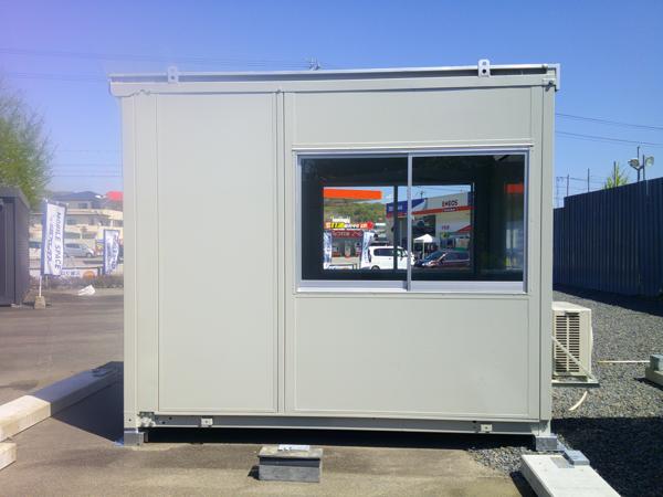 京都府木津川店/展示場の中古ユニットハウス・プレハブ・コンテナハウスCT-32J(2.16坪)の本体の外観