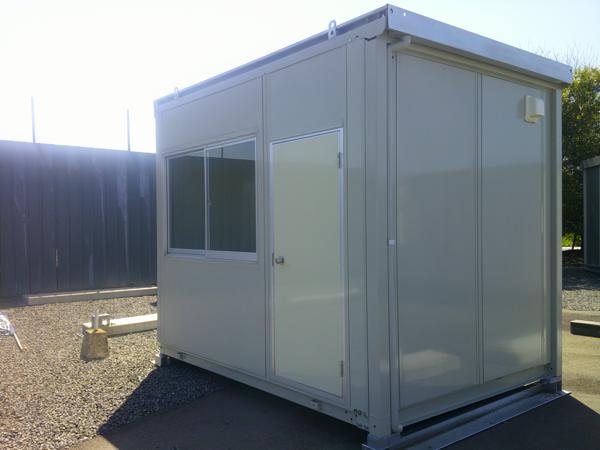 京都府木津川店/展示場の中古ユニットハウス・プレハブ・コンテナハウスCT-32J(2.16坪)の本体の外観