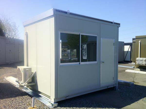 京都府木津川店/展示場の中古ユニットハウス・プレハブ・コンテナハウスCT-32J(2.16坪)の本体の外観