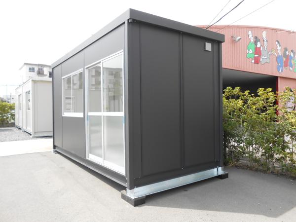 群馬県館林店/展示場の新棟ユニットハウス・プレハブ・コンテナハウス47MSL(3.02坪)の本体の外観