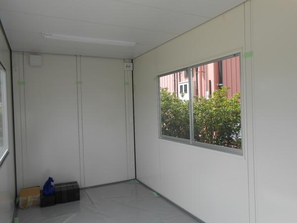 群馬県館林店/展示場の新棟ユニットハウス・プレハブ・コンテナハウス47MSL(3.02坪)の本体の内観