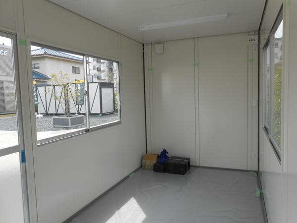 群馬県館林店/展示場の新棟ユニットハウス・プレハブ・コンテナハウス47MSL(3.02坪)の本体の内観