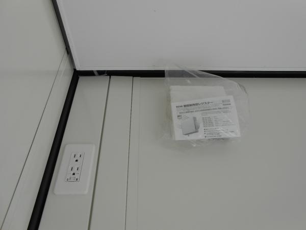 群馬県館林店/展示場の新棟ユニットハウス・プレハブ・コンテナハウス47MSL(3.02坪)の各設備の給気口