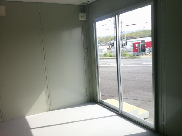 京都府木津川店/展示場の中古ユニットハウス・プレハブ・コンテナハウスCT-41J(2.83坪)の本体の内観