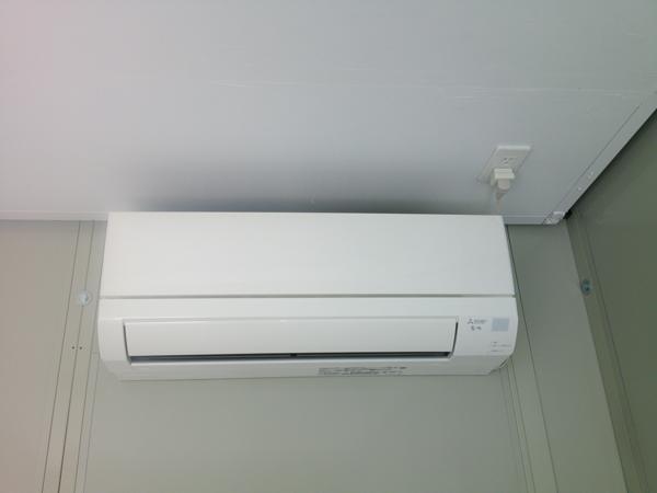 京都府木津川店/展示場の中古ユニットハウス・プレハブ・コンテナハウスCT-41J(2.83坪)の各設備のエアコン