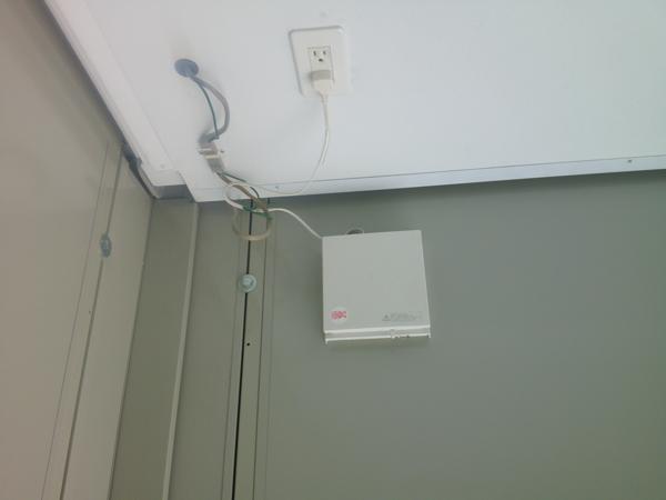 京都府木津川店/展示場の中古ユニットハウス・プレハブ・コンテナハウスCT-41J(2.83坪)の各設備のエアコン