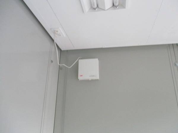 千葉県横芝光店/展示場の中古ユニットハウス・プレハブ・コンテナハウスCT-32J(2.16坪)の各設備の換気扇