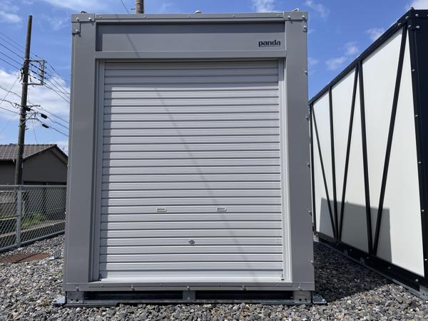 茨城県神栖店/展示場の新棟ユニットハウス・プレハブ・コンテナハウスPanda2.0 PS2(1.06坪)の本体の外観