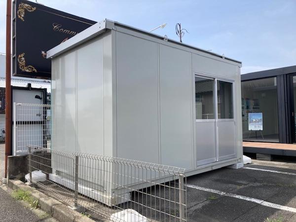 群馬県前橋店/展示場の中古ユニットハウス・プレハブ・コンテナハウスCT-41J(2.83坪)の本体の外観