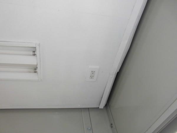 福岡県太宰府店/展示場の中古ユニットハウス・プレハブ・コンテナハウスCT-32J(2.18坪)の各設備のコンセント