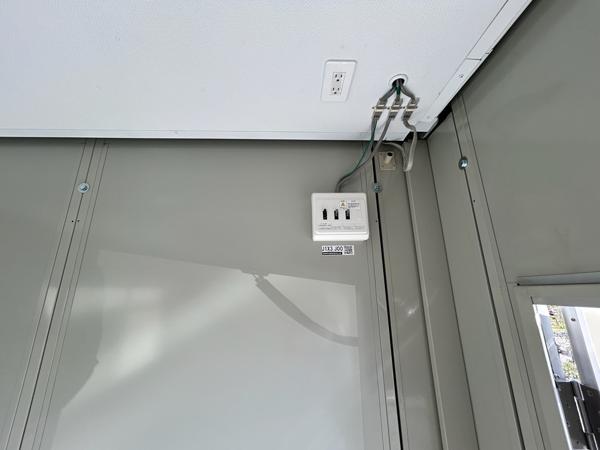 愛知県岡崎中央店/展示場の中古ユニットハウス・プレハブ・コンテナハウスCT-41J(2.83坪)の各設備の分電盤