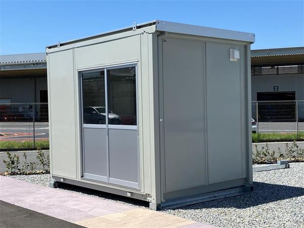滋賀県栗東店/展示場の中古ユニットハウス・プレハブ・コンテナハウスCT-32J(2.16坪)の本体の外観