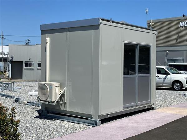 滋賀県栗東店/展示場の中古ユニットハウス・プレハブ・コンテナハウスCT-32J(2.16坪)の本体の外観