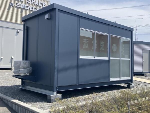 栃木県佐野店/展示場の新棟ユニットハウス・プレハブ・コンテナハウス47MSL(3.02坪)の本体の外観