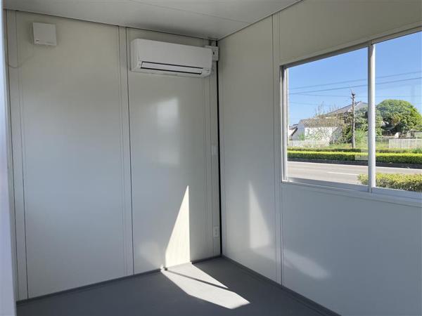 徳島県徳島店/展示場の新棟ユニットハウス・プレハブ・コンテナハウス38MSL(2.43坪)の本体の内観