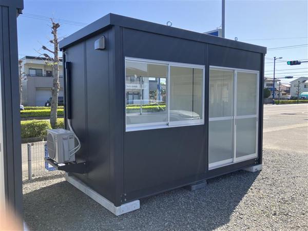 徳島県徳島店/展示場の新棟ユニットハウス・プレハブ・コンテナハウス38MSL(2.43坪)の本体の外観