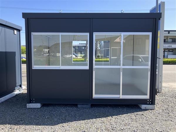 徳島県徳島店/展示場の新棟ユニットハウス・プレハブ・コンテナハウス38MSL(2.43坪)の本体の外観