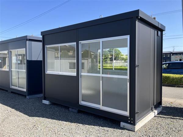 徳島県徳島店/展示場の新棟ユニットハウス・プレハブ・コンテナハウス38MSL(2.43坪)の本体の外観