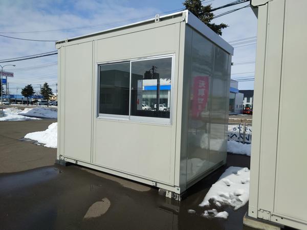 北海道帯広店/展示場の中古ユニットハウス・プレハブ・コンテナハウスCT-32J(2.16坪)の本体の外観