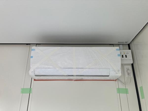 千葉県市原店/展示場の新棟ユニットハウス・プレハブ・コンテナハウス38MSL(2.57坪)の各設備のエアコン