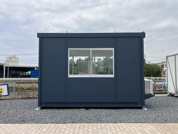 千葉県市原店/展示場の新棟ユニットハウス・プレハブ・コンテナハウス38MSL(2.57坪)の本体の外観