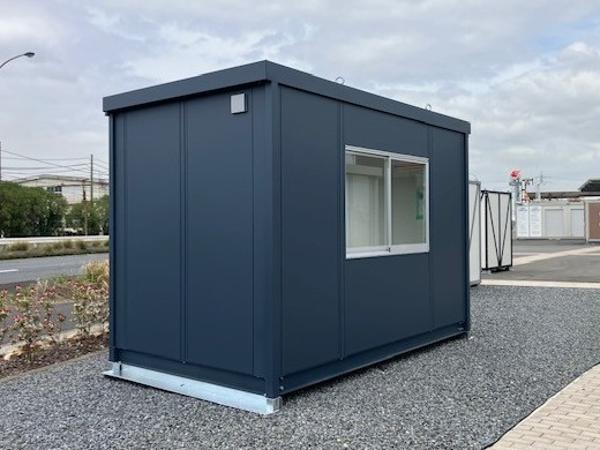 千葉県市原店/展示場の新棟ユニットハウス・プレハブ・コンテナハウス38MSL(2.57坪)の本体の外観