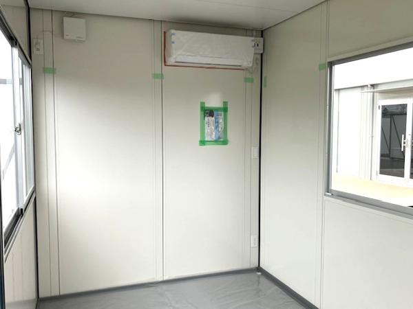千葉県市原店/展示場の新棟ユニットハウス・プレハブ・コンテナハウス38MSL(2.57坪)の本体の内観