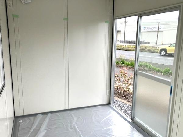 千葉県市原店/展示場の新棟ユニットハウス・プレハブ・コンテナハウス38MSL(2.57坪)の本体の内観