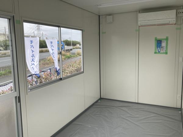 千葉県市原店/展示場の新棟ユニットハウス・プレハブ・コンテナハウス47MSL(3.02坪)の本体の内観