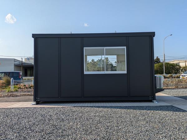 千葉県市原店/展示場の新棟ユニットハウス・プレハブ・コンテナハウス47MSL(3.02坪)の本体の外観