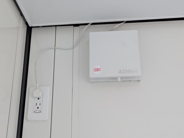 千葉県市原店/展示場の新棟ユニットハウス・プレハブ・コンテナハウス47MSL(3.02坪)の各設備の換気扇