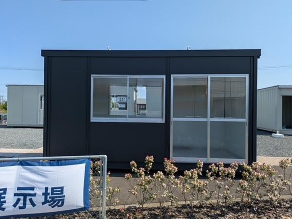 千葉県市原店/展示場の新棟ユニットハウス・プレハブ・コンテナハウス47MSL(3.02坪)の本体の外観
