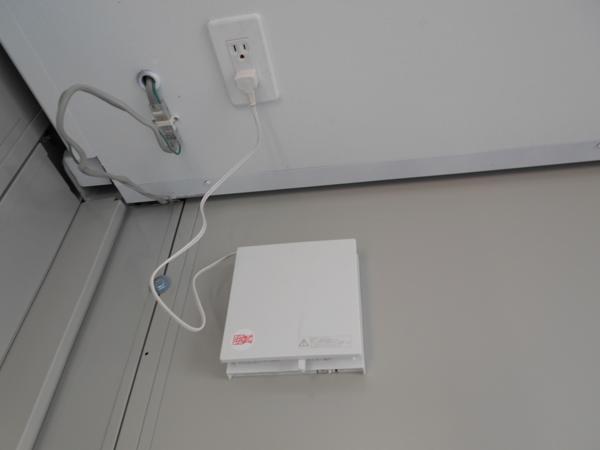 愛知県名古屋緑店/展示場の中古ユニットハウス・プレハブ・コンテナハウスCT-41J(2.83坪)の各設備の換気扇