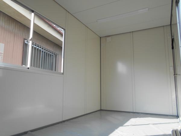愛知県名古屋緑店/展示場の新棟ユニットハウス・プレハブ・コンテナハウス47MSL(3.02坪)の本体の内観