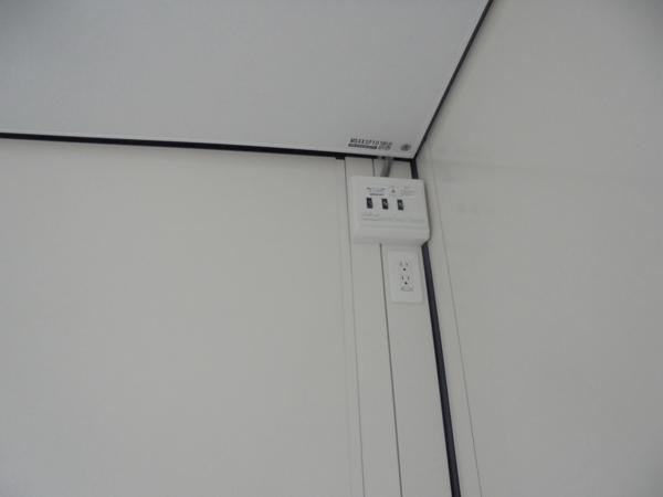 岡山県岡山営業所/展示場の新棟ユニットハウス・プレハブ・コンテナハウス47MSL(3.02坪)の各設備の分電盤