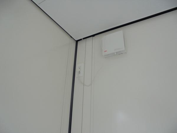 岡山県岡山営業所/展示場の新棟ユニットハウス・プレハブ・コンテナハウス47MSL(3.02坪)の各設備の換気扇