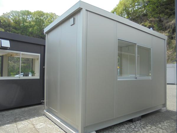 岡山県岡山営業所/展示場の新棟ユニットハウス・プレハブ・コンテナハウス38MSL(2.43坪)の本体の外観