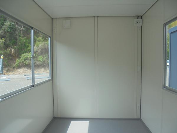岡山県岡山営業所/展示場の新棟ユニットハウス・プレハブ・コンテナハウス38MSL(2.43坪)の本体の内観