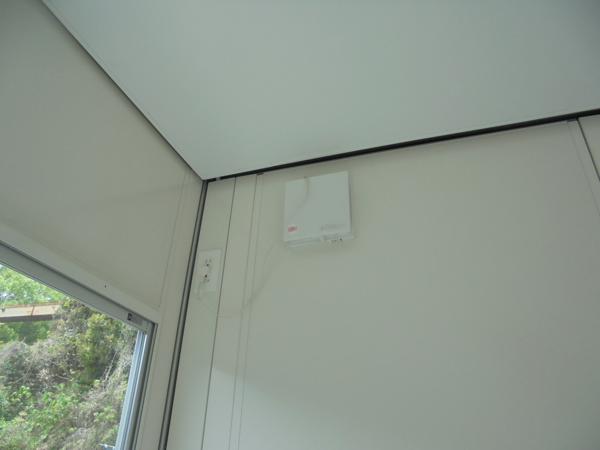 岡山県岡山営業所/展示場の新棟ユニットハウス・プレハブ・コンテナハウス38MSL(2.43坪)の各設備の換気扇
