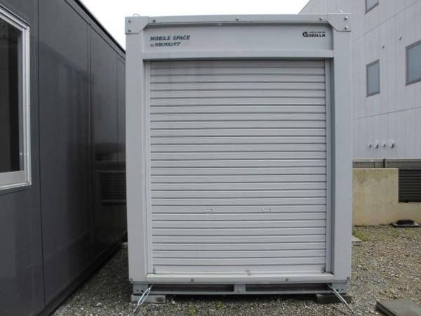 福岡県太宰府店/展示場の新棟ユニットハウス・プレハブ・コンテナハウスGORILLA(0.94坪)の本体の外観