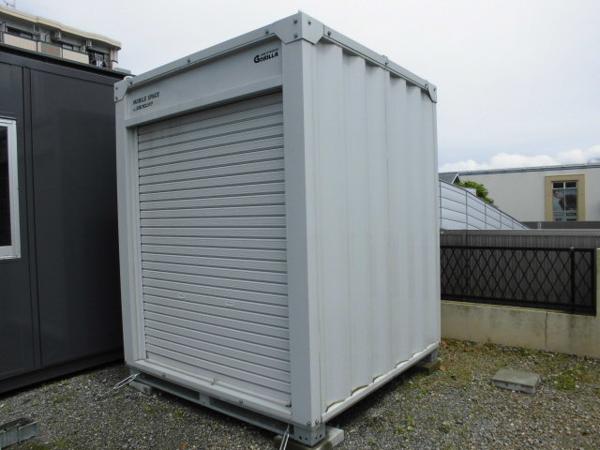 福岡県太宰府店/展示場の新棟ユニットハウス・プレハブ・コンテナハウスGORILLA(0.94坪)の本体の外観