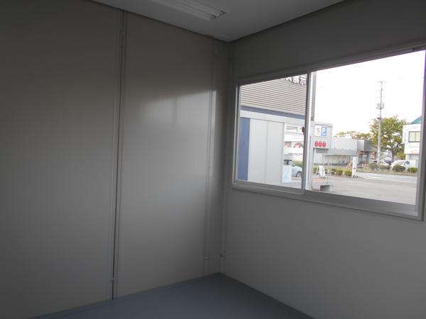 福島県福島店/展示場の中古ユニットハウス・プレハブ・コンテナハウスCT-32J(2.16坪)の本体の内観
