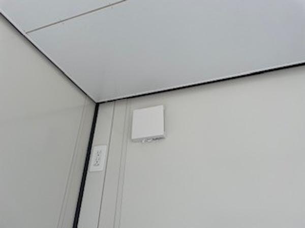 熊本県熊本店/展示場の新棟ユニットハウス・プレハブ・コンテナハウス47MSL(3.02坪)の各設備の給気口